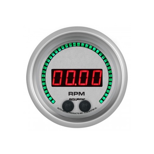 AUTOMETER GAUGE 3-3/8" TACHOMETER,0-16K RPM,IN-DASH,ULTRA-LITE ELITE DIGITAL # 6798-UL