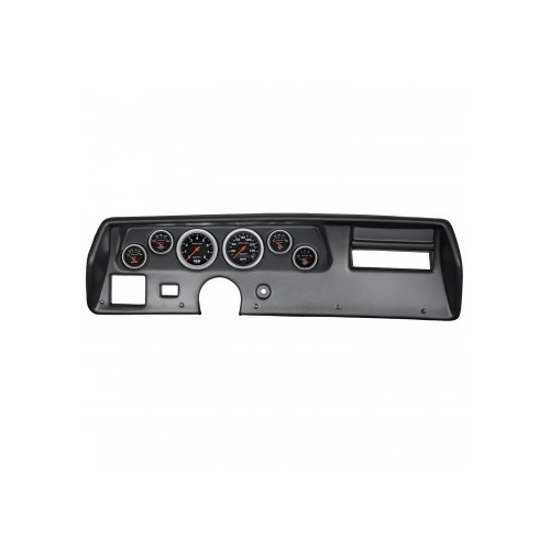AUTOMETER 6 GAUGE DIRECT-FIT DASH KIT,CHEVELLE SS / EL CAMINO / MONTE 70-72,SPORT-COMP # 7025-SC