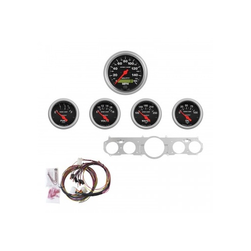 AUTOMETER GAUGE 5 GAUGE DIRECT-FIT DASH KIT,MUSTANG 65-66,SPORT-COMP # 7035-SC