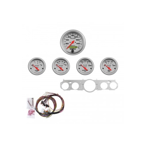 AUTOMETER GAUGE 5 GAUGE DIRECT-FIT DASH KIT,MUSTANG 65-66,ULTRA-LITE # 7035-UL