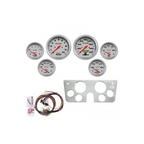 AUTOMETER 6 GAUGE DIRECT-FIT DASH KIT,CHEVY TRUCK 67-72,ULTRA-LITE # 7045-UL