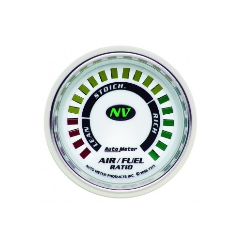 AUTOMETER GAUGE 2-1/16" NARROWBAND AIR/FUEL RATIO,LEAN-RICH,NV # 7375