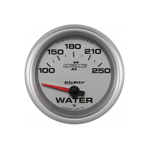 AUTOMETER GAUGE 2-5/8" WATER TEMPERATURE,100-250F,AIR-CORE,ULTRA-LITE II # 7737