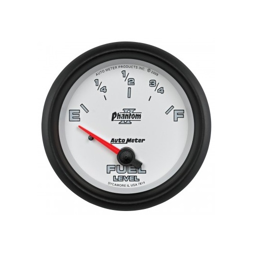 AUTOMETER GAUGE 2-5/8" FUEL LEVEL,0-90 ?,AIR-CORE,GM,SSE,PHANTOM II # 7814