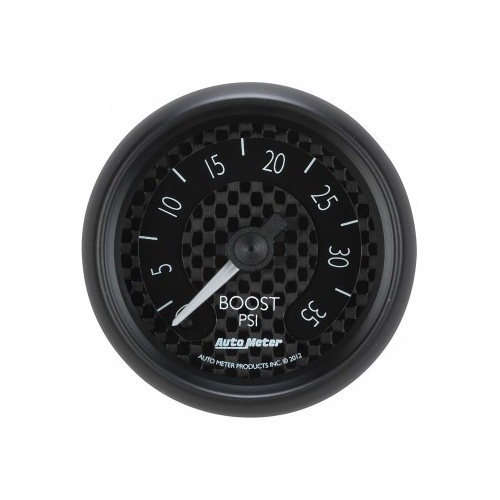 AUTOMETER GAUGE 2-1/16" BOOST,0-35 PSI,MECHANICAL,GT # 8004