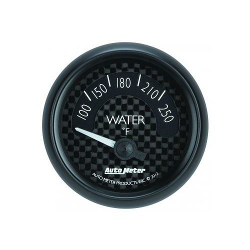 AUTOMETER GAUGE 2-1/16" WATER TEMPERATURE,100-250F,AIR-CORE,GT # 8037