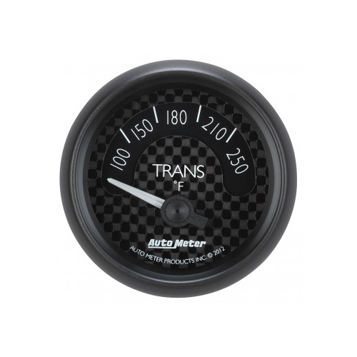 AUTOMETER GAUGE 2-1/16" TRANSMISSION TEMPERATURE,100-250F,AIR-CORE,GT # 8049