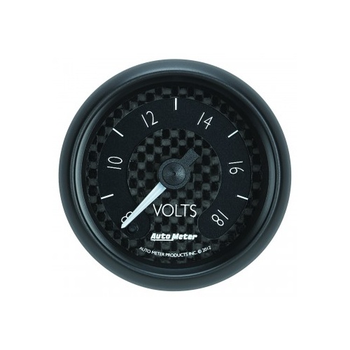 AUTOMETER GAUGE 2-1/16" VOLTMETER,8-18V,DIGITAL STEPPER MOTOR,GT # 8091