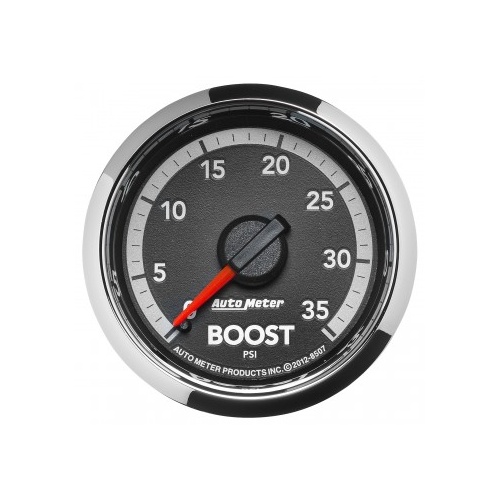 AUTOMETER GAUGE 2-1/16" BOOST,0-35 PSI,MECHANICAL,GEN 4 DODGE FACTORY MATCH # 8507