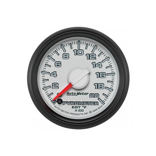 GAUGE 2-1/16" PYROMETER,0-2000F,STEPPER MOTOR,GEN 3 DODGE FACTORY MATCH # 8545