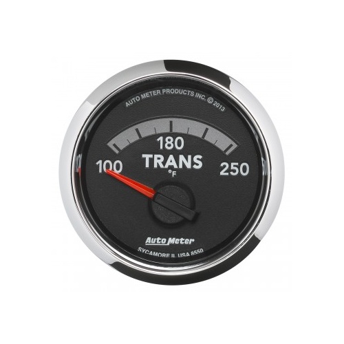 GAUGE 2-1/16" TRANSMISSION TEMP,100-250F,AIR-CORE,GEN 4 DODGE FACTORY MATCH # 8550