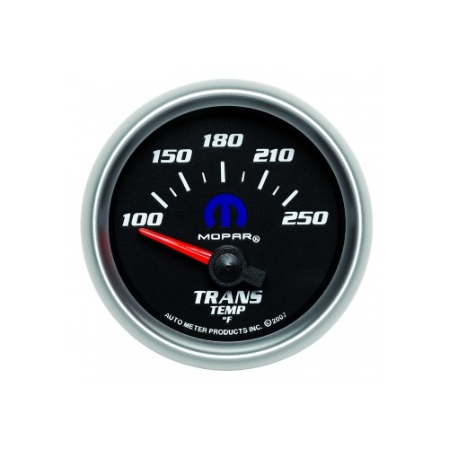 AUTOMETER GAUGE 2-1/16" TRANSMISSION TEMPERATURE,100-250F,AIR-CORE,BLACK,MOPAR # 880019