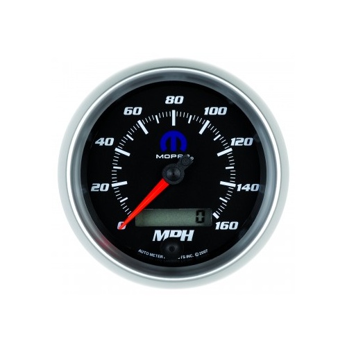 AUTOMETER GAUGE 3-3/8" SPEEDOMETER,0-160 MPH,ELECTRIC,BLACK,MOPAR # 880022