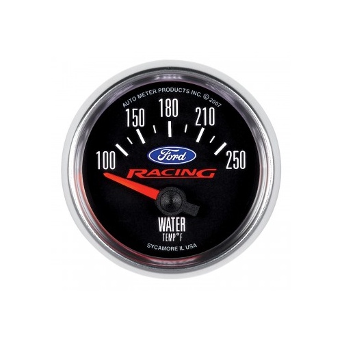 AUTOMETER GAUGE 2-1/16" WATER TEMPERATURE,100-250F,AIR-CORE,FORD RACING # 880077