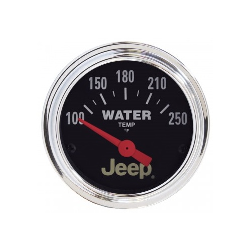 AUTOMETER GAUGE 2-1/16" WATER TEMPERATURE,100-250F,AIR-CORE,JEEP # 880241