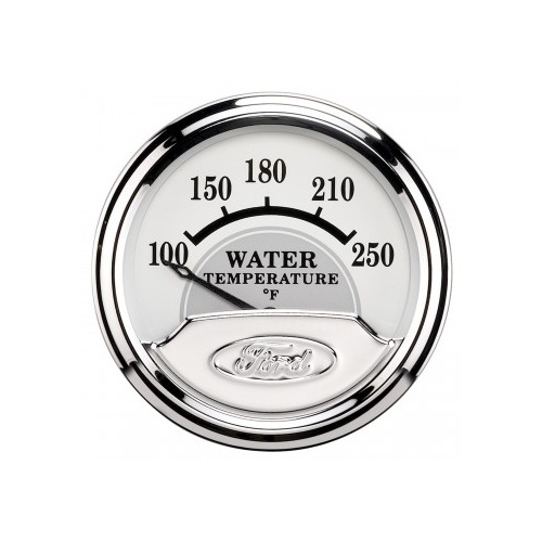 AUTOMETER GAUGE 2-1/16" WATER TEMPERATURE,100-250F,AIR-CORE,FORD MASTERPIECE # 880353