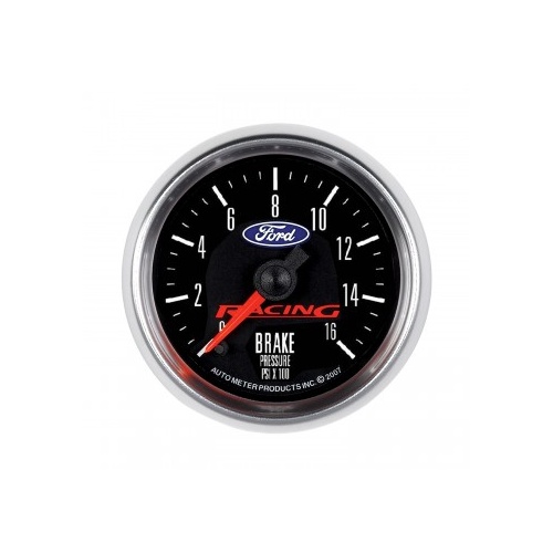AUTOMETER GAUGE 2-1/16" BRAKE PRESSURE,0-1600 PSI,STEPPER MOTOR,FORD RACING # 880362