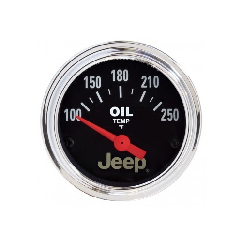 AUTOMETER GAUGE 2-1/16" OIL TEMPERATURE,100-250F,AIR-CORE,JEEP # 880429