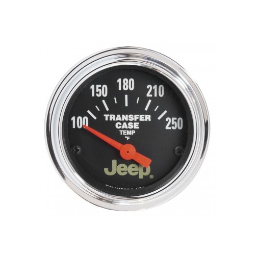 AUTOMETER GAUGE 2-1/16" TRANSFER CASE TEMPERATURE,100-250F,AIR-CORE,JEEP # 880430