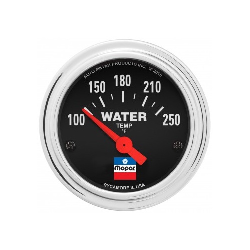 AUTOMETER GAUGE 2" WATER TEMP,100-250`F,SSE,MOPAR CLASSIC # 880787