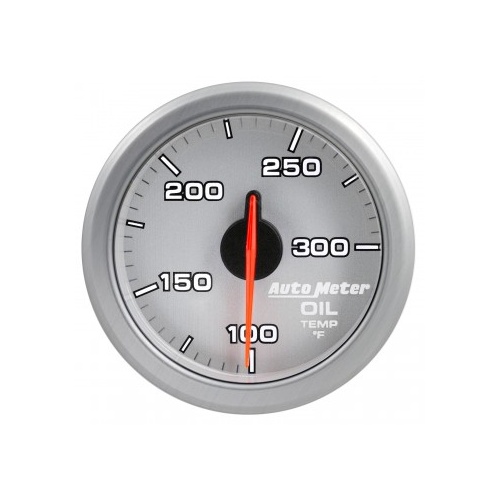 AUTOMETER GAUGE 2-1/16" OIL TEMP,100-300F,AIR-CORE,AIRDRIVE,SILVER # 9140-UL