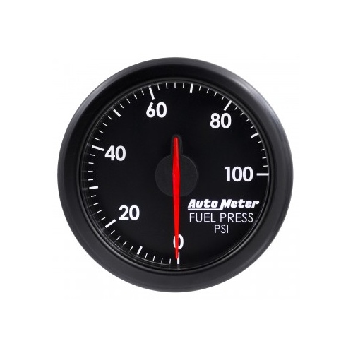 AUTOMETER GAUGE 2-1/16" FUEL PRESS,0-100 PSI,AIR-CORE,AIRDRIVE,BLACK # 9171-T