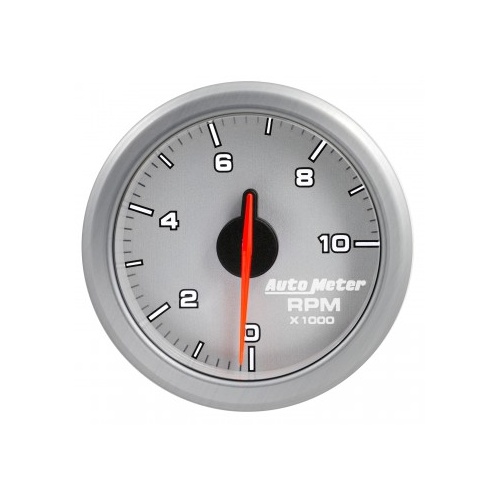 AUTOMETER GAUGE 2-1/16" TACH,0-10,000 RPM,AIR-CORE,AIRDRIVE,SILVER # 9197-UL