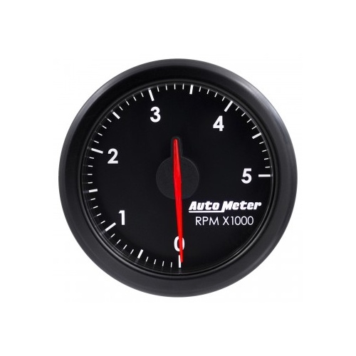 AUTOMETER GAUGE 2-1/16" TACH,0-5,000 RPM,AIR-CORE,AIRDRIVE,BLACK # 9198-T