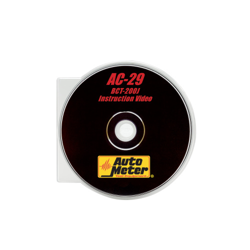 AUTOMETER AC-29 DVD Instruction Video For The BCT-200J