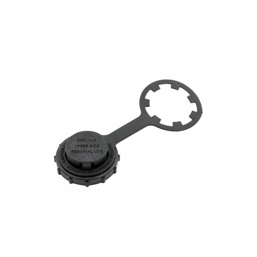 AUTOMETER SIDE TERMINAL COVER AND TETHER, GATOR CLAMP
