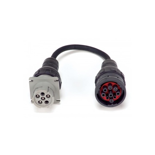 6-Pin to 9-Pin Adapter for Connecting the AC-26 to HD Vehicles That Have 9 Pins