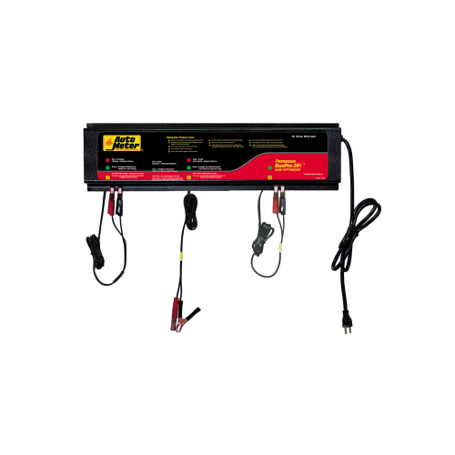 AUTOMETER AGM Optimized Smart Battery Charger - 3 Channel, 120v 10 amp