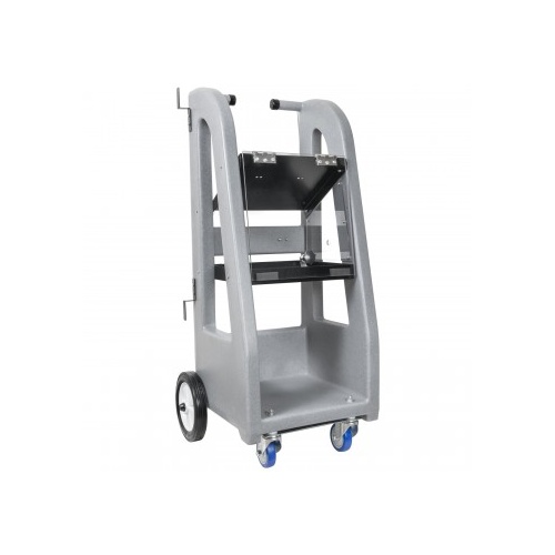 AUTOMETER ES-11 Deluxe Equipment Stand with Front Casters and Bottom Compartment