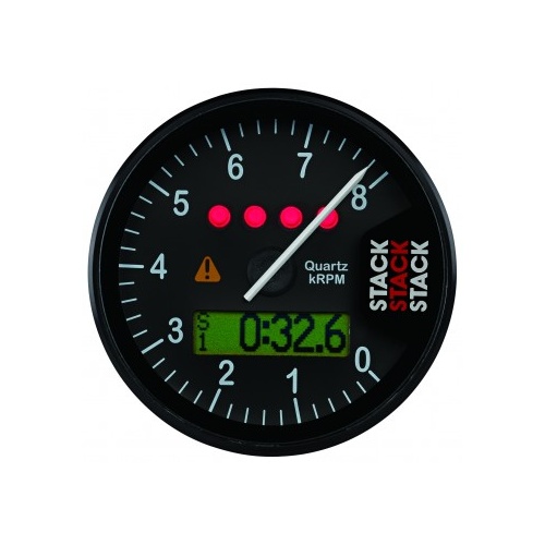 AUTOMETER GAUGE DISPLAY TACHOMETER,BLACK,0-8K RPM # ST700SR-A