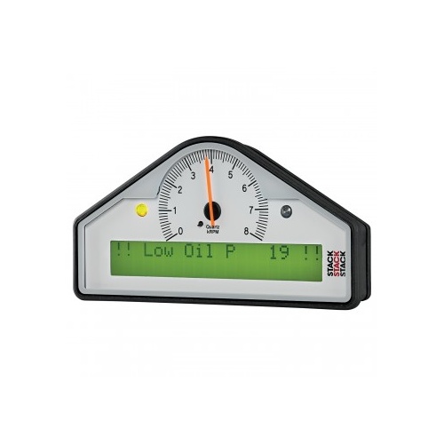 AUTOMETER GAUGE RACE DISPLAY,PRE-CONFIGURED,WHITE,0-8K RPM (PSI,DEG. F,MPH) # ST8100-B