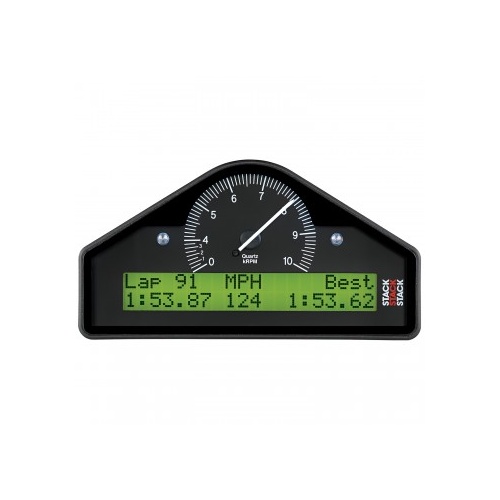 AUTOMETER GAUGE STREET DASH,BLK,0-4-10K RPM (PSI,DEG. F,MPH) # ST8130-F