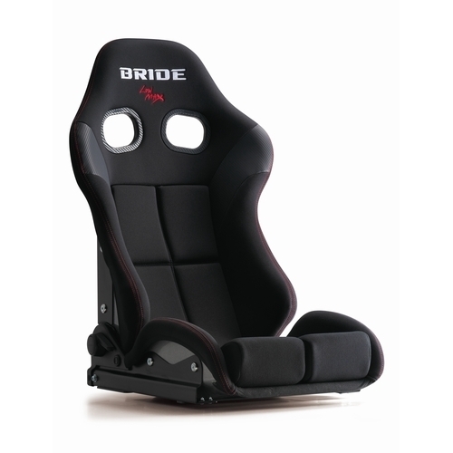 Bride Stradia III FRP Reclining Bucket Seat w/Standard Cushion - Black