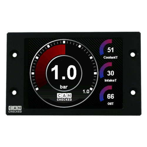CANchecked MFD28 Gen2 Programmable Touch Screen CanBus Display for Audi A6/S6/RS6 C8