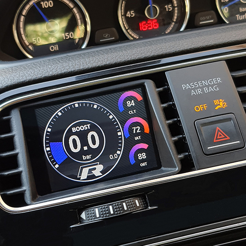 CANchecked MFD32 Gen2 Programmable Touch Screen CanBus Display for VW Scirocco R Mk3