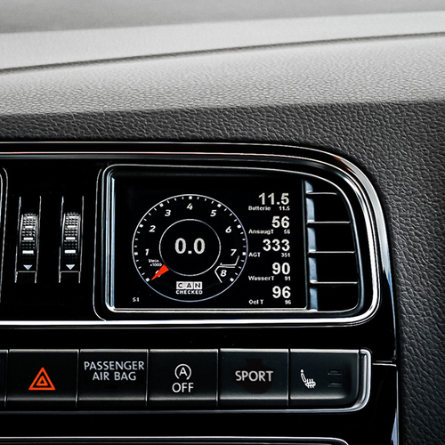 CANchecked MFD32 Gen2 Programmable Touch Screen CanBus Display for VW Polo Inc GTI 6R/6C Mk5
