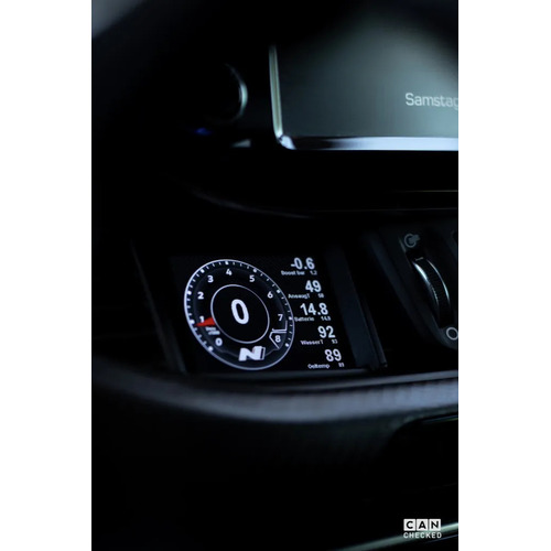 CANchecked MFD28 Gen2 Programmable Touch Screen CanBus Display for Hyundai i30/i30N GD/Pde 17-20