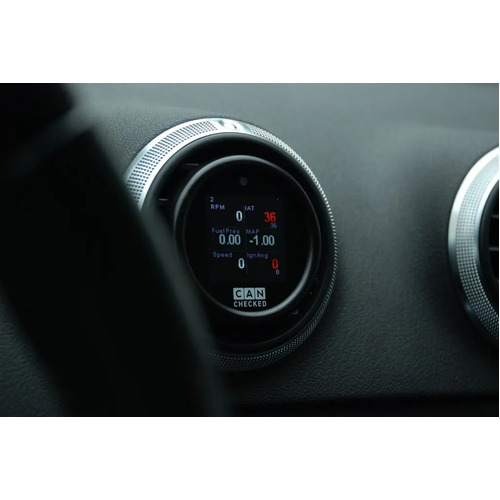CANchecked MFD15 Gen2 OLED Programmable CanBus Gauge Display Kit for Audi A3 S3 8P/TT TTS TTRS 8J