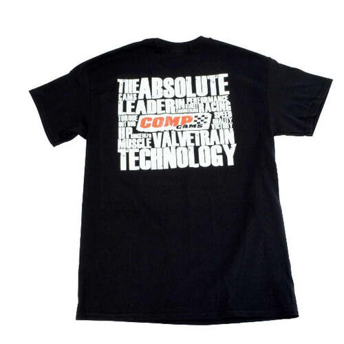 COMP CAMS T/SHIRT BLACK ABSOLUTE LEADER SMALL