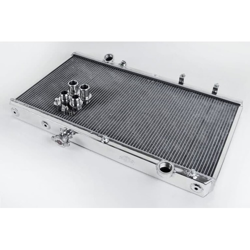 CSF Racing 2-Row 42mm Race Spec Aluminium Full Radiator V3 for Honda Civic EG EK 91-00/Integra DC2 94-01 (K Swap)