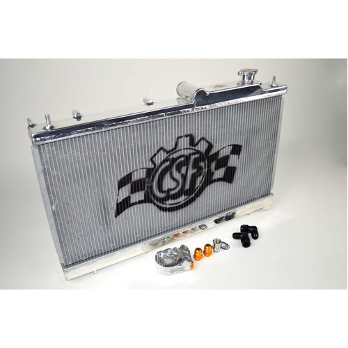 CSF Racing "O" Series Aluminium Radiator w/Integrated Oil Cooler for Subaru WRX & STI 01-07