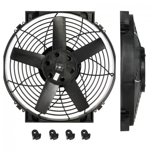DAVIES CRAIG 14" Slimline Thermatic Electric Fan (12V) (0164)