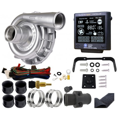 EWP115 Alloy Combo  115LPM/30GPM Remote Electric Water Pump & Controller (8951)