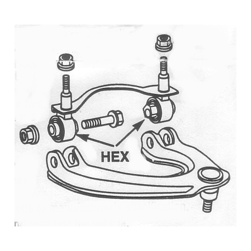Eibach Alignment Kit FOR Honda CRX(5.84725K)