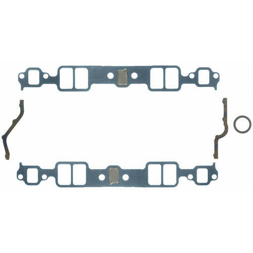 Felpro 1204 Intake Gasket Set Suit SB Chev 262-400 Stock Port
