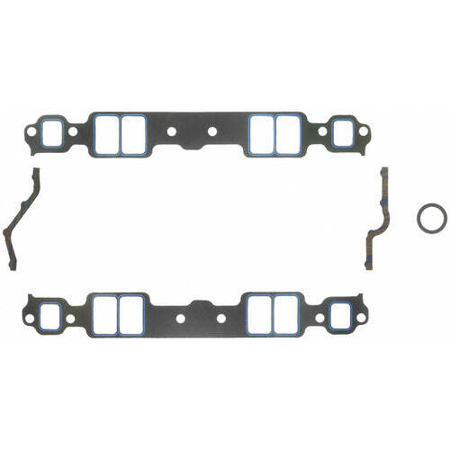 Felpro 1205 Intake Gasket Set Suit SB Chev 262-400 Stock or Small Race Port